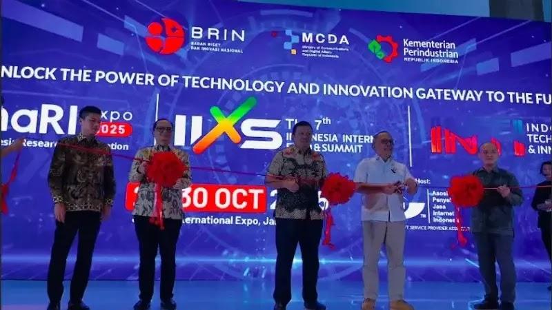 Indonesia tech expo ribbon cutting ceremony