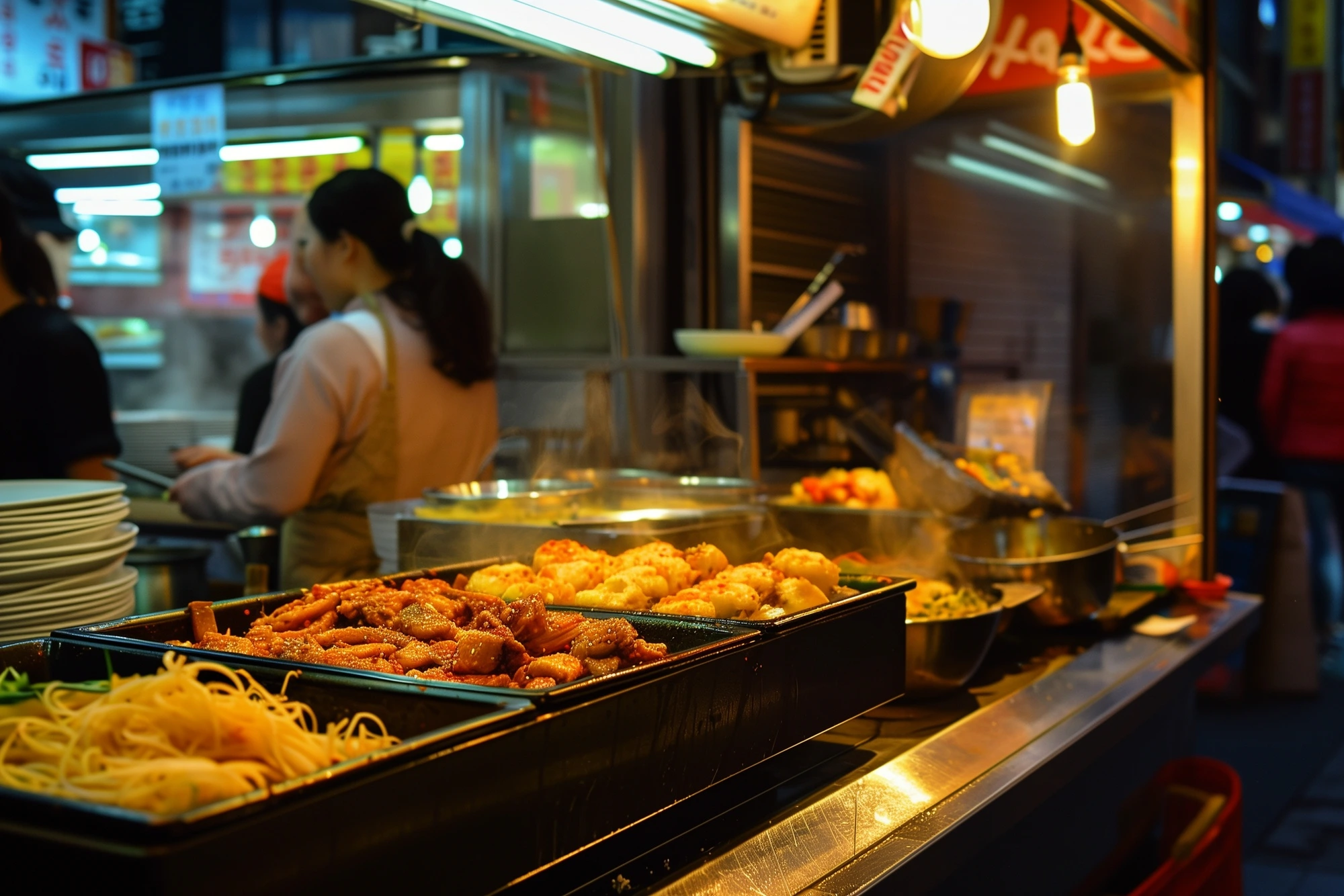 food in buffet