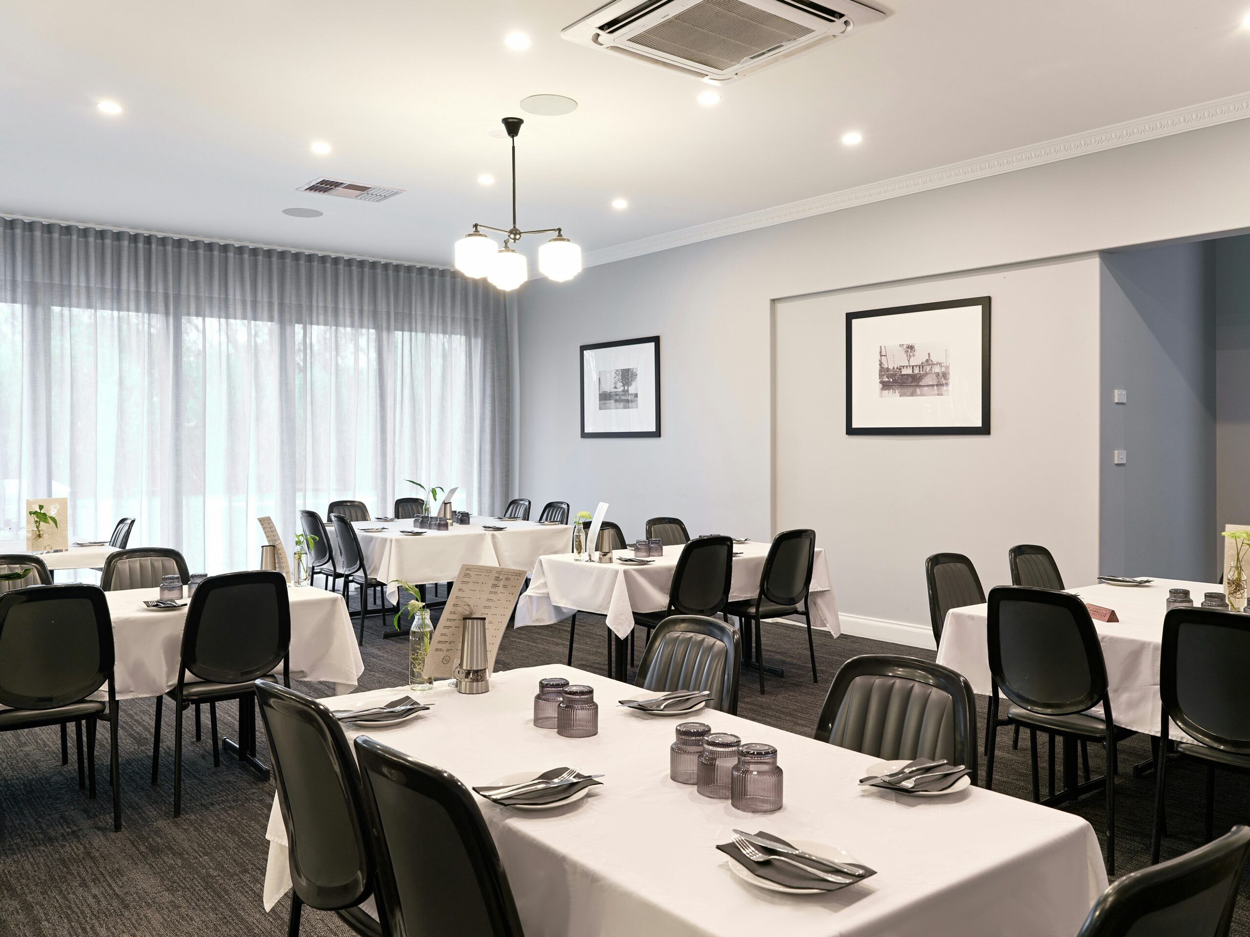 hotel dining area